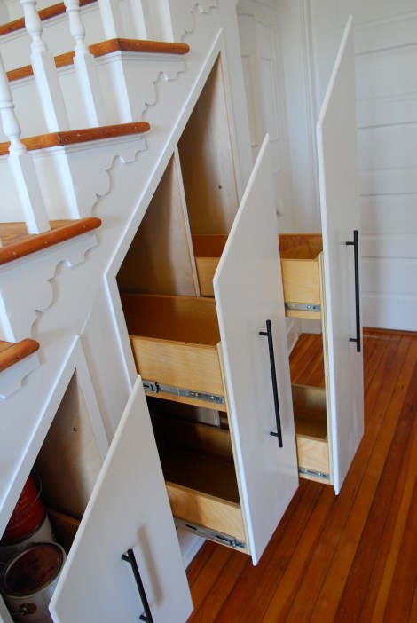 Under-stairs storage