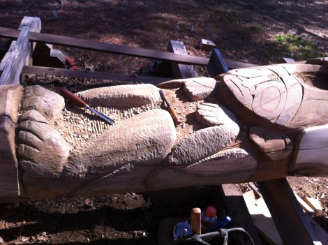 Totem - Crouching Man